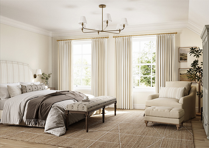 The British Stripe Co. Edward, Dover No.1 - Made to Measure Curtains - Image 7